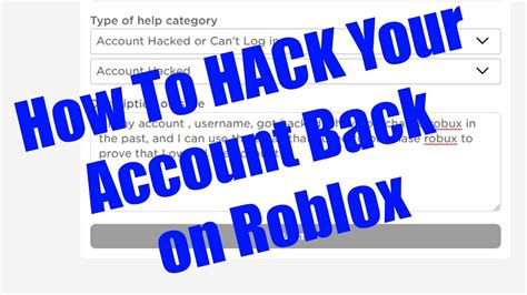 paano mang hack sa roblox|Roblox Account Hacked: Immediate Steps to Secure Your .